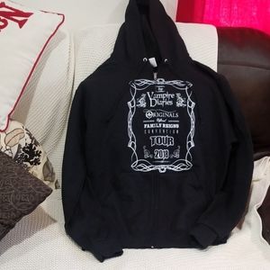 Jerzees Zipper Hooded Sweater
